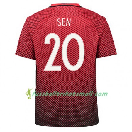 Fußballtrikots Türkei VOLKAN SEN Heimtrikotsatz Euro 2016