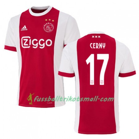 Fußballtrikots Ajax Amsterdam VACLAV CERNY 17 2017-2018 Kurzarm Heimtrikotsatz kaufen