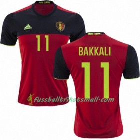 Fußballtrikots Belgien ZAKARIA BAKKALI Heimtrikotsatz Euro 2016