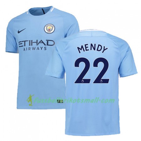 Fußballtrikots Manchester City MENDY 22 2017-2018 Kurzarm Heimtrikotsatz kaufen