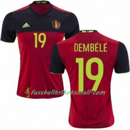 Fußballtrikots Belgien MOUSSA DEMBELE Heimtrikotsatz Euro 2016