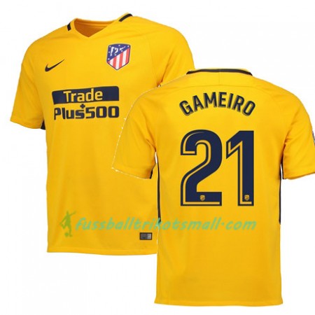 Fußballtrikots Atlético Madrid GAMEIRO 21 2017-2018 Kurzarm Auswärts-trikot kaufen