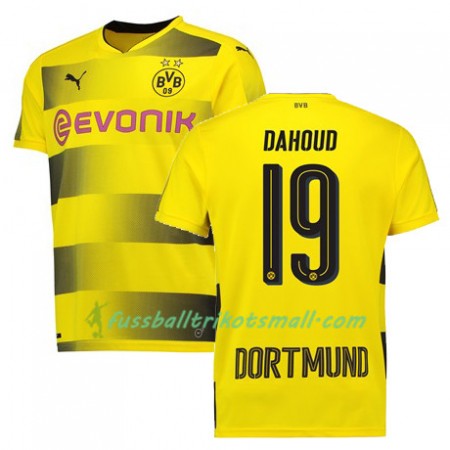 Fußballtrikots Borussia Dortmund DAHOUD 19 2017-2018 Kurzarm Heimtrikotsatz kaufen