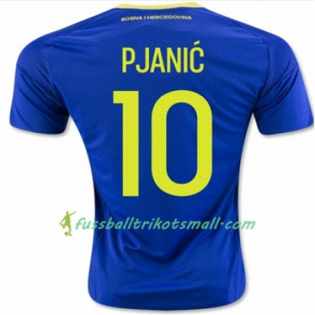 Fußballtrikots Bosnien und Herzegowina PJANIC 2016-2017 Kurzarm Heimtrikotsatz kaufen