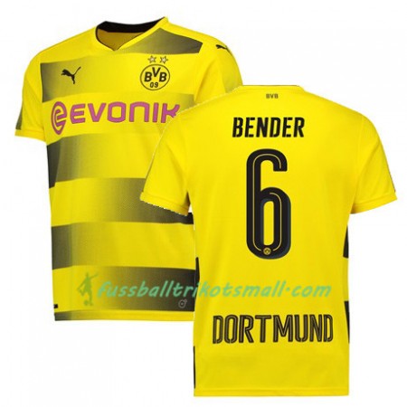 Fußballtrikots Borussia Dortmund BENDER 6 2017-2018 Kurzarm Heimtrikotsatz kaufen