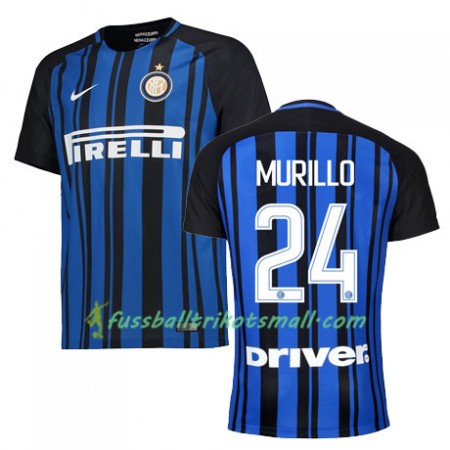 Fußballtrikots Inter Mailand MURILLO 24 2017-2018 Kurzarm Heimtrikotsatz kaufen