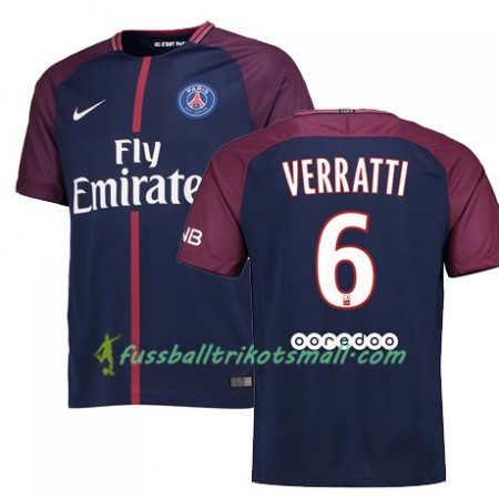 Fußballtrikots PSG MARCO VERRATTI 6 2017-2018 Kurzarm Heimtrikotsatz kaufen