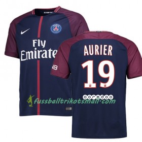 Fußballtrikots PSG SERGE AURIER 19 2017-2018 Kurzarm Heimtrikotsatz kaufen