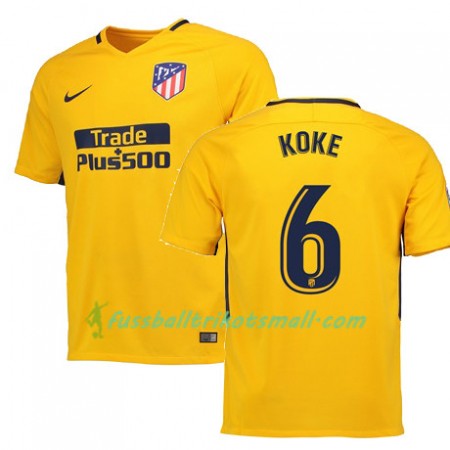 Fußballtrikots Atlético Madrid KOKE 6 2017-2018 Kurzarm Auswärts-trikot kaufen