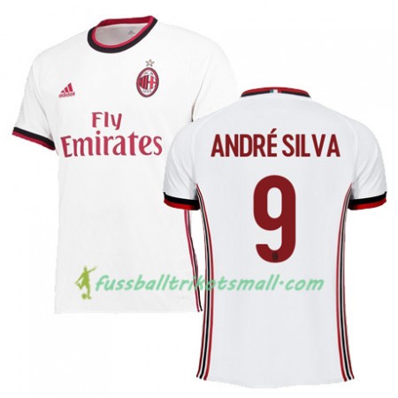Fußballtrikots AC Mailand ANDR SILVA 9 2017-2018 Kurzarm Auswärts-trikot kaufen