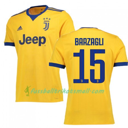 Fußballtrikots Juventus Turin BARZAGLI 15 2017-2018 Kurzarm Auswärts-trikot kaufen