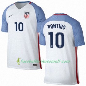 Fußballtrikots USA CHRISTIAN PULISIC 2016-2017 Kurzarm Heimtrikotsatz kaufen