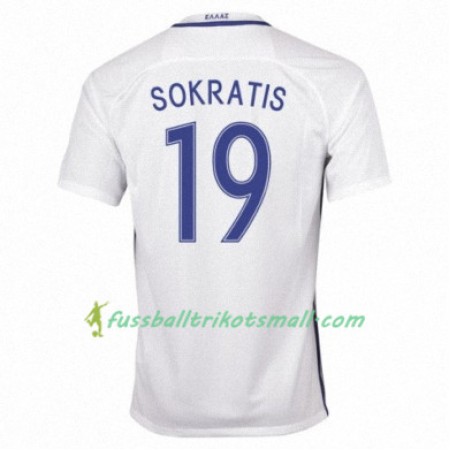 Fußballtrikots Griechenland SOKRATIS 2016-2017 Kurzarm Heimtrikotsatz kaufen