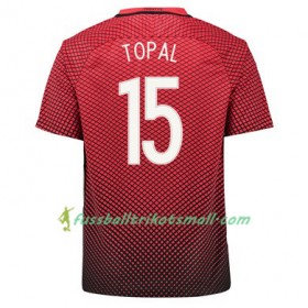 Fußballtrikots Türkei MEHMET TOPAL Heimtrikotsatz Euro 2016