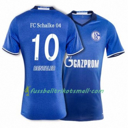 Fußballtrikots FC Schalke 04 BENTALEB 10 2017-2018 Kurzarm Heimtrikotsatz kaufen