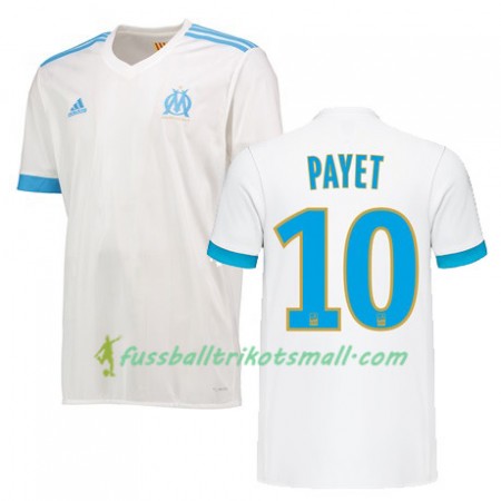 Fußballtrikots Olympique Marseille Dimitri Payet 10 2017-2018 Kurzarm Heimtrikotsatz kaufen