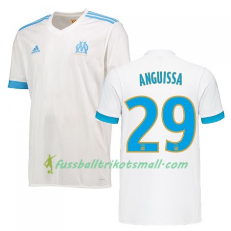 Fußballtrikots Olympique Marseille ANDRE FRANK ZAMBO ANGUISSA 29 2017-2018 Kurzarm Heimtrikotsatz kaufen