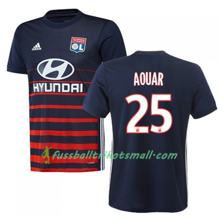Fußballtrikots Olympique Lyon HOUSSEM AOUAR 25 2017-2018 Kurzarm Auswärts-trikot kaufen