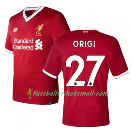 Fußballtrikots Liverpool ORIGI 27 2017-2018 Kurzarm Heimtrikotsatz kaufen