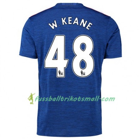 Fußballtrikots Manchester United W KEANE 48 2017-2018 Kurzarm Auswärts-trikot kaufen