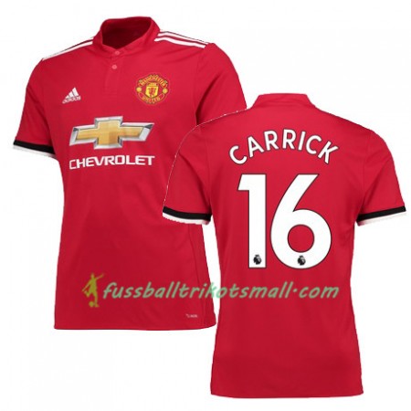 Fußballtrikots Manchester United CARRICK 16 2017-2018 Kurzarm Heimtrikotsatz kaufen