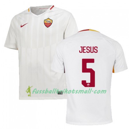 Fußballtrikots AS Rom JESUS 5 2017-2018 Kurzarm Auswärts-trikot kaufen