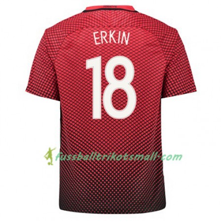 Fußballtrikots Türkei CANER ERKIN Heimtrikotsatz Euro 2016