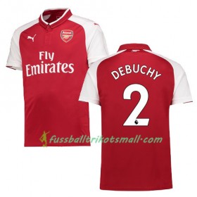 Fußballtrikots Arsenal DEBUCHY 2 2017-2018 Kurzarm Heimtrikotsatz kaufen