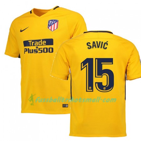 Fußballtrikots Atlético Madrid SAVIC 15 2017-2018 Kurzarm Auswärts-trikot kaufen