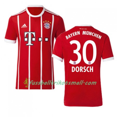 Fußballtrikots FC Bayern München DORSCH 30 2017-2018 Kurzarm Heimtrikotsatz kaufen