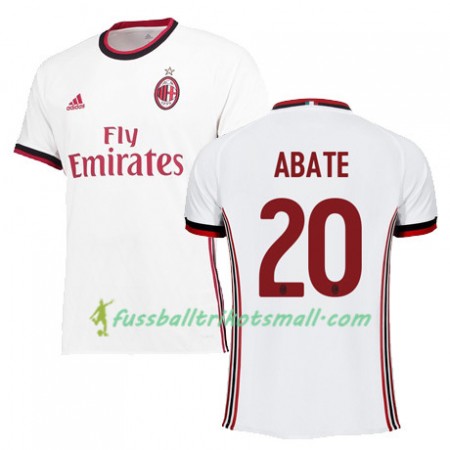 Fußballtrikots AC Mailand ABATE 20 2017-2018 Kurzarm Auswärts-trikot kaufen