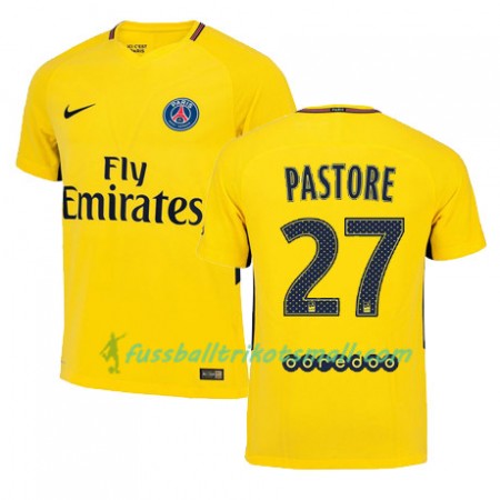 Fußballtrikots PSG JAVIER PASTORE 27 2017-2018 Kurzarm Auswärts-trikot kaufen