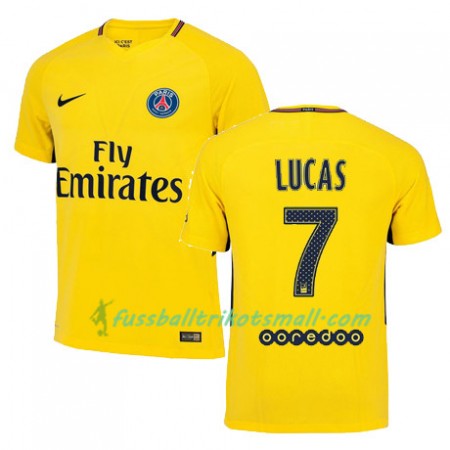 Fußballtrikots PSG LUCAS MOURA 7 2017-2018 Kurzarm Auswärts-trikot kaufen