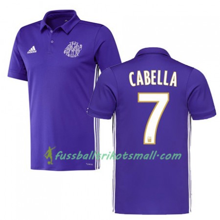 Fußballtrikots Olympique Marseille REMY CABELLA 7 2017-2018 Kurzarm Ausweichtrikot kaufen