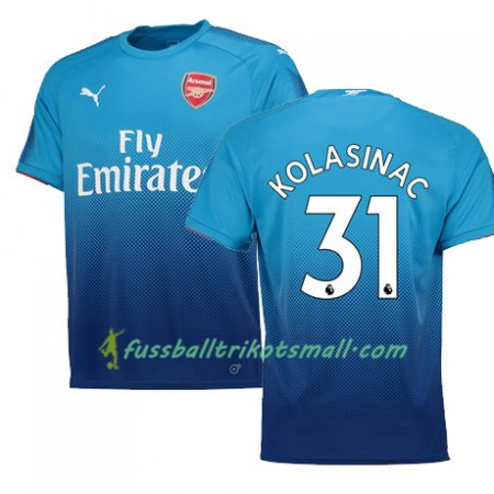 Fußballtrikots Arsenal KOLASINAC 31 2017-2018 Kurzarm Auswärts-trikot kaufen