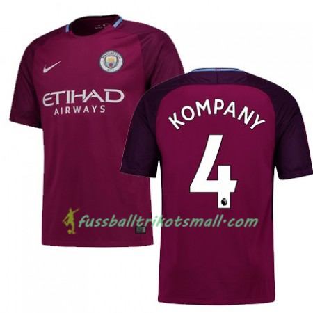 Fußballtrikots Manchester City KOMPANY 4 2017-2018 Kurzarm Auswärts-trikot kaufen