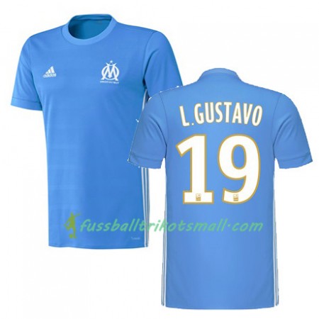 Fußballtrikots Olympique Marseille LUIZ GUSTAVO 19  2017-2018 Kurzarm Auswärts-trikot kaufen