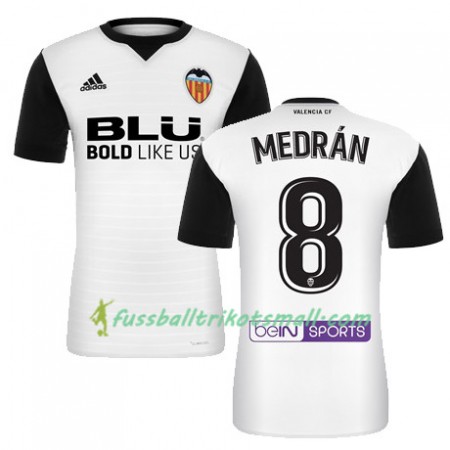Fußballtrikots FC Valencia MEDRAN 2017-2018 Kurzarm Heimtrikotsatz kaufen