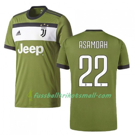 Fußballtrikots Juventus Turin ASAMOAH 22 2017-2018 Kurzarm Ausweichtrikot kaufen