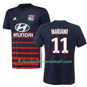 Fußballtrikots Olympique Lyon MARIANO DIAZ 11 2017-2018 Kurzarm Auswärts-trikot kaufen