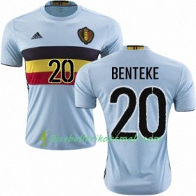 Fußballtrikots Belgien CHRISTIAN BENTEKE Auswärts-trikot Euro 2016