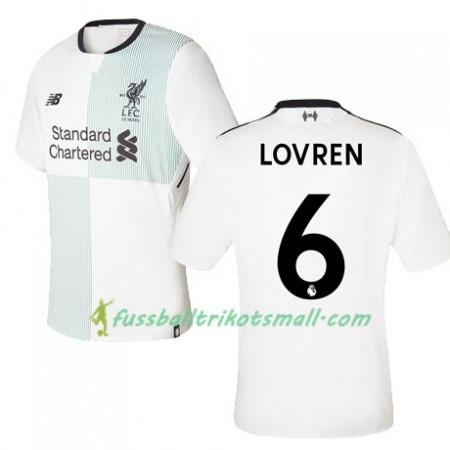 Fußballtrikots Liverpool LOVREN 6 2017-2018 Kurzarm Auswärts-trikot kaufen