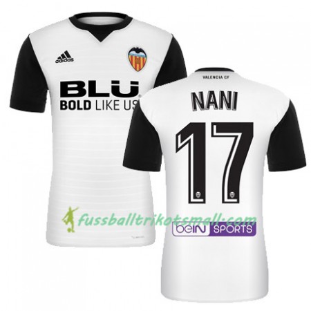 Fußballtrikots FC Valencia NANI 2017-2018 Kurzarm Heimtrikotsatz kaufen