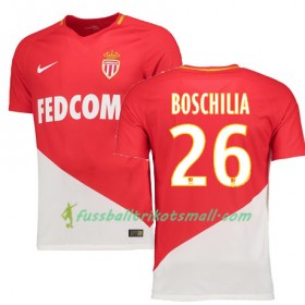 Fußballtrikots AS Monaco GABRIEL BOSCHILIA 26 2017-2018 Kurzarm Heimtrikotsatz kaufen