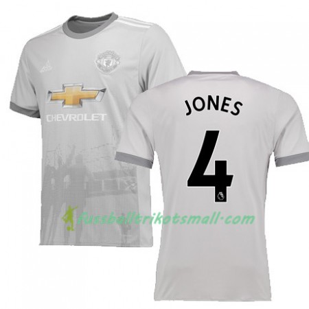 Fußballtrikots Manchester United JONES 4 2017-2018 Kurzarm Ausweichtrikot kaufen