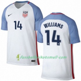 Fußballtrikots USA DANNY WILLIAMS 2016-2017 Kurzarm Heimtrikotsatz kaufen