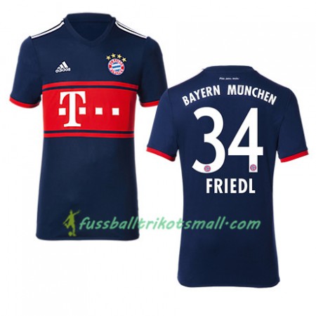 Fußballtrikots FC Bayern München FRIEDL 34 2017-2018 Kurzarm Auswärts-trikot kaufen