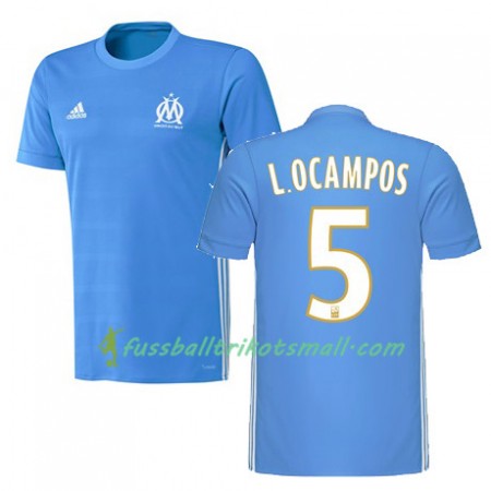 Fußballtrikots Olympique Marseille LUCAS OCAMPOS 5 2017-2018 Kurzarm Auswärts-trikot kaufen