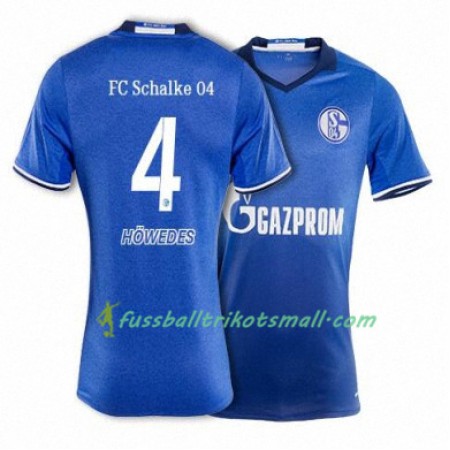 Fußballtrikots FC Schalke 04 HOWEDES 4 2017-2018 Kurzarm Heimtrikotsatz kaufen