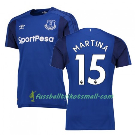 Fußballtrikots Everton MARTINA 2017-2018 Kurzarm Heimtrikotsatz kaufen